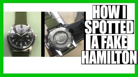 how to spot fake hamilton watch|hamilton watch knockoff.